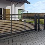 Delikany mocarz – Nowoczesne Ogrodzenie Frontowe Turkus