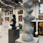 Cykl rzeźb Jana Musiałowskiego "Struktury Energii" we współpracy z Cosentino